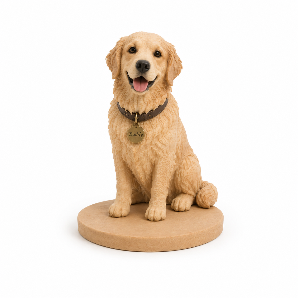 handmade clay pet figurine personalized pet memorial keepsake